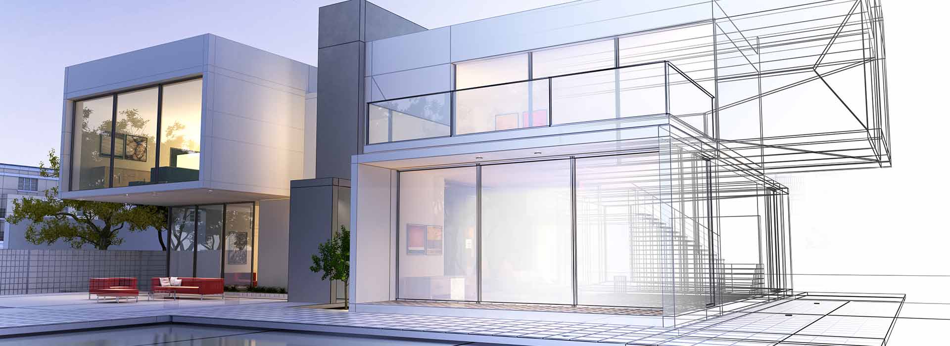 In questa immagine la visualizzazione 3D di una nuova casa. Se vuoi realizzare la tua nuova casa affidati a Di Tomaso Building, Impresa Costruzione Edile.